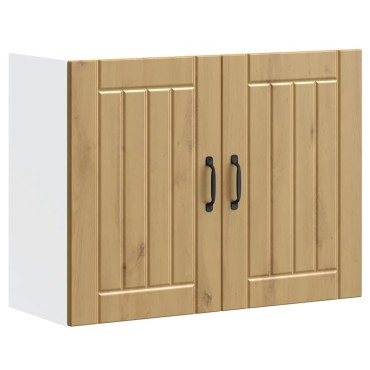 vidaXL ντουλάπι τοίχου κουζίνας "Lucca" Artisan Oak Engineered Wood 80x31x60cm