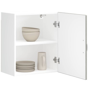 vidaXL Ντουλάπι τοίχου κουζίνας "Lucca" Γκρι Sonoma 50x31x60cm 1 τεμ.