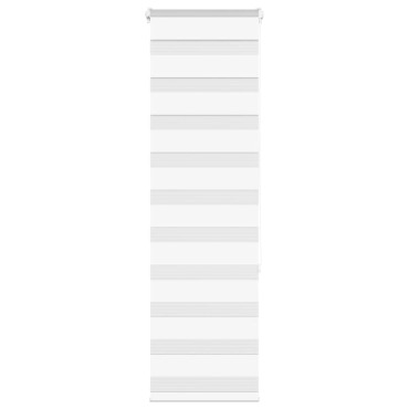 vidaXL Ζέβρα τυφλή Καφέ Πλάτος υφάσματος 35,9 εκ. Πολυεστέρας