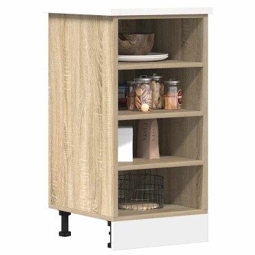 vidaXL Κάτω ντουλάπι Riga Sonoma Oak 40x44,5x81,5cm
