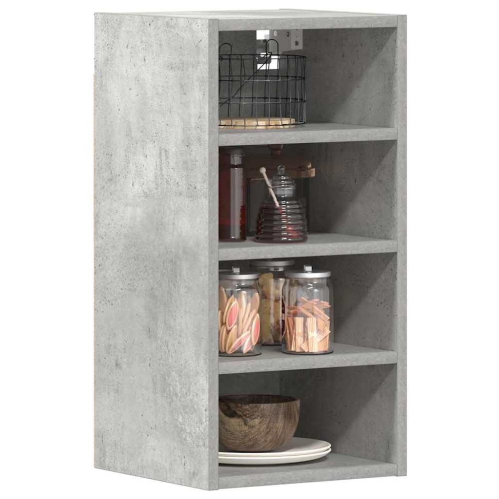vidaXL Κρεμαστό Ντουλάπι "Riga" Γκρι Σκυρόδεμα 30x29,5x60cm από Τεχνητό Ξύλο 1 τεμ. vidaXL Κρεμαστό Ντουλάπι "Riga" Γκρι Σκυρόδεμα 30x29,5x60cm από Τεχνητό Ξύλο 1 τεμ.