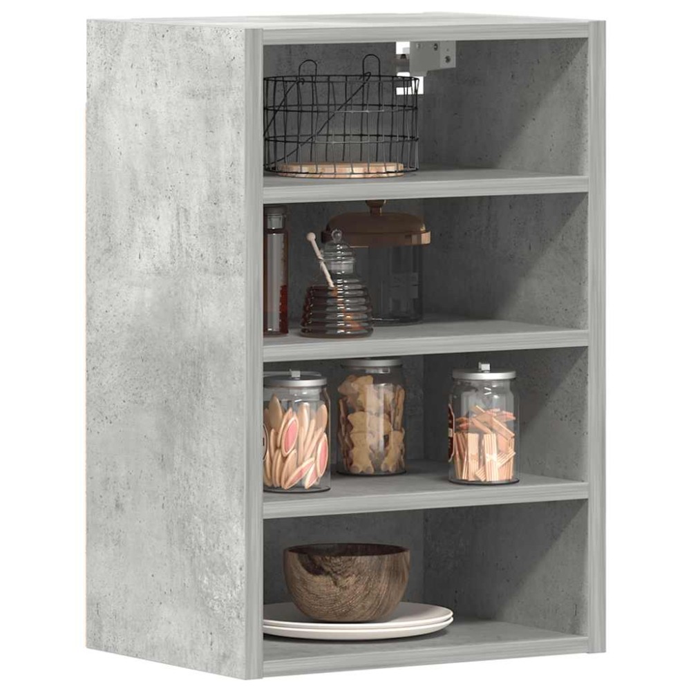 vidaXL Κρεμαστό Ντουλάπι "Riga" Γκρι Σκυρόδεμα 40x29,5x60cm από Τεχνητό Ξύλο 1 τεμ. vidaXL Κρεμαστό Ντουλάπι "Riga" Γκρι Σκυρόδεμα 40x29,5x60cm από Τεχνητό Ξύλο 1 τεμ.