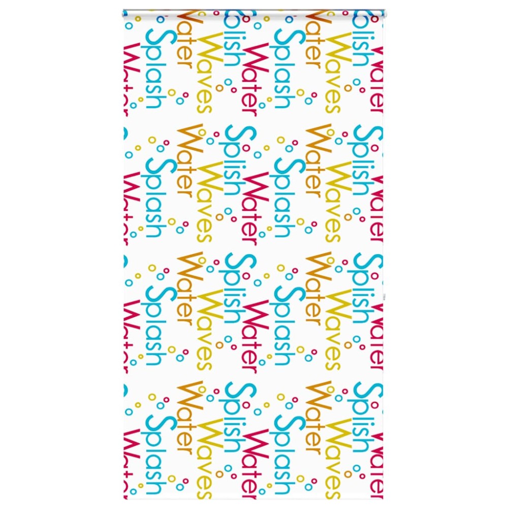 vidaXL Κουρτίνα Μπάνιου Ρολό κασέτα 140x240εκ. Πλάτος υφάσματος 136εκ.