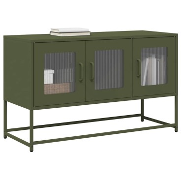 ντουλάπι τηλεόρασης vidaXL Ελαιοπράσινο 100,5x39x60,5cm