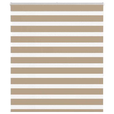 vidaXL Ζέβρα τυφλή 125x150 cm Πλάτος υφάσματος 120,9 εκ. Πολυεστέρας