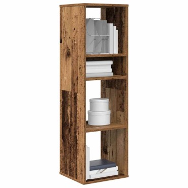 vidaXL Βιβλιοθήκη Παλαιό Ξύλο 34x31x112cm Επεξεργ. Ξύλο 1 τεμ.