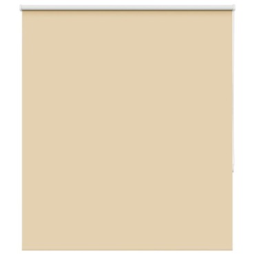 vidaXL Roller Blind Blackout Μπεζ 130x175 cm Πλάτος υφάσματος 126,6cm