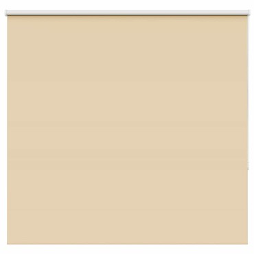 vidaXL Roller Blind Blackout Μπεζ 155x130 cm Πλάτος υφάσματος 151,6cm