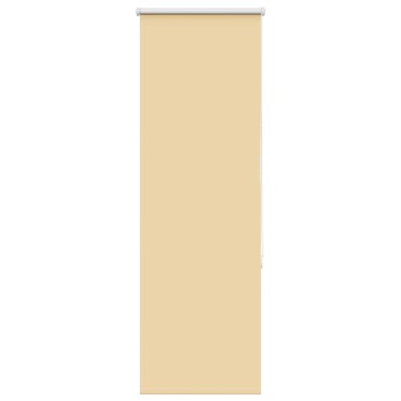 vidaXL Ρολέρ Μπλακάουτ Μπεζ 40x130 cm Πλάτος υφάσματος 35,7 cm