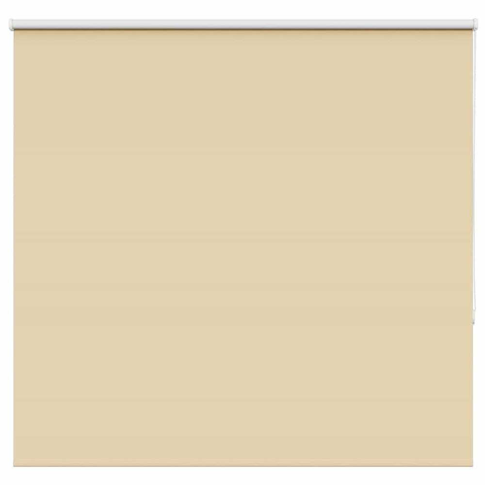 vidaXL Roller Blind Blackout Μπεζ 145x130 cm Πλάτος υφάσματος 141,6cm