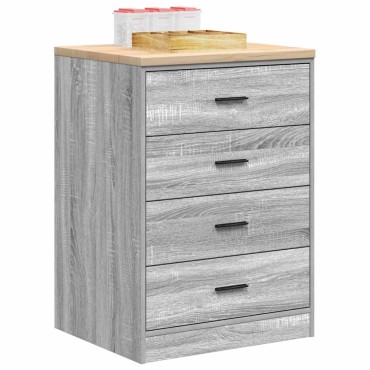 vidaXL ντουλάπι αποθήκευσης γκαράζ 60x51x85 εκ μασίφ ξύλο πεύκο