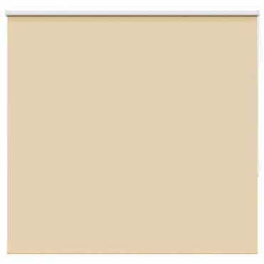 vidaXL Roller Blind Blackout Μπεζ 160x175 cm Πλάτος υφάσματος 156,6cm