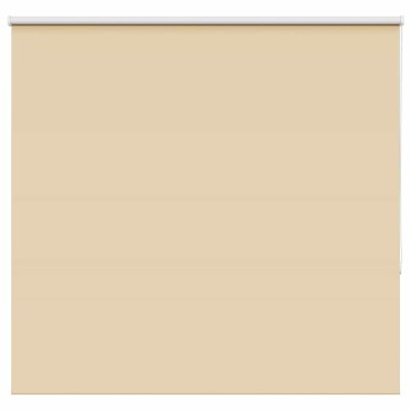 vidaXL Roller Blind Blackout Μπεζ 165x130 cm Πλάτος υφάσματος 161,6cm