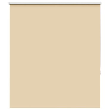 vidaXL Roller Blind Blackout Μπεζ 140x150 cm Πλάτος υφάσματος 136,6cm