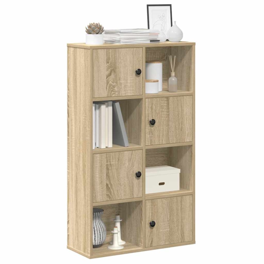vidaXL Βιβλιοθήκη Sonoma Δρυς 60x24x101,5cm από Επεξεργασμένο Ξύλο 1 τεμ.