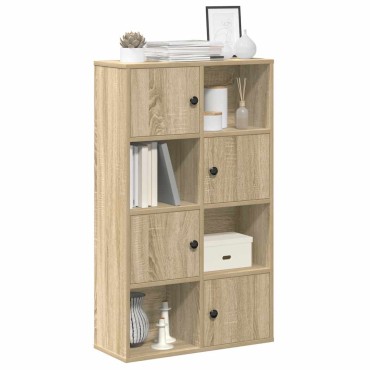 vidaXL Βιβλιοθήκη Sonoma Δρυς 60x24x101,5cm από Επεξεργασμένο Ξύλο 1 τεμ.