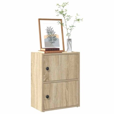 vidaXL Βιβλιοθήκη Sonoma Δρυς 40x24x52cm από Επεξεργασμένο Ξύλο 1 τεμ.