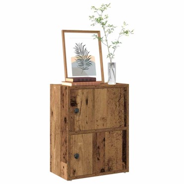 vidaXL Βιβλιοθήκη Όψη Παλαιού Ξύλου 40x24x52cm Επεξεργασμένο Ξύλο 1 τεμ.