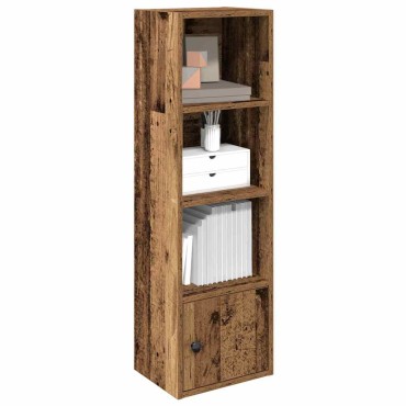 vidaXL Βιβλιοθήκη Όψη Παλαιού Ξύλου 31x24x102cm Επεξεργασμένο Ξύλο 1 τεμ.