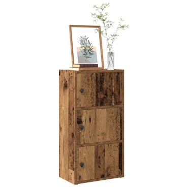 vidaXL Βιβλιοθήκη Όψη Παλαιού Ξύλου 40x24x77cm Επεξεργασμένο Ξύλο 1 τεμ.