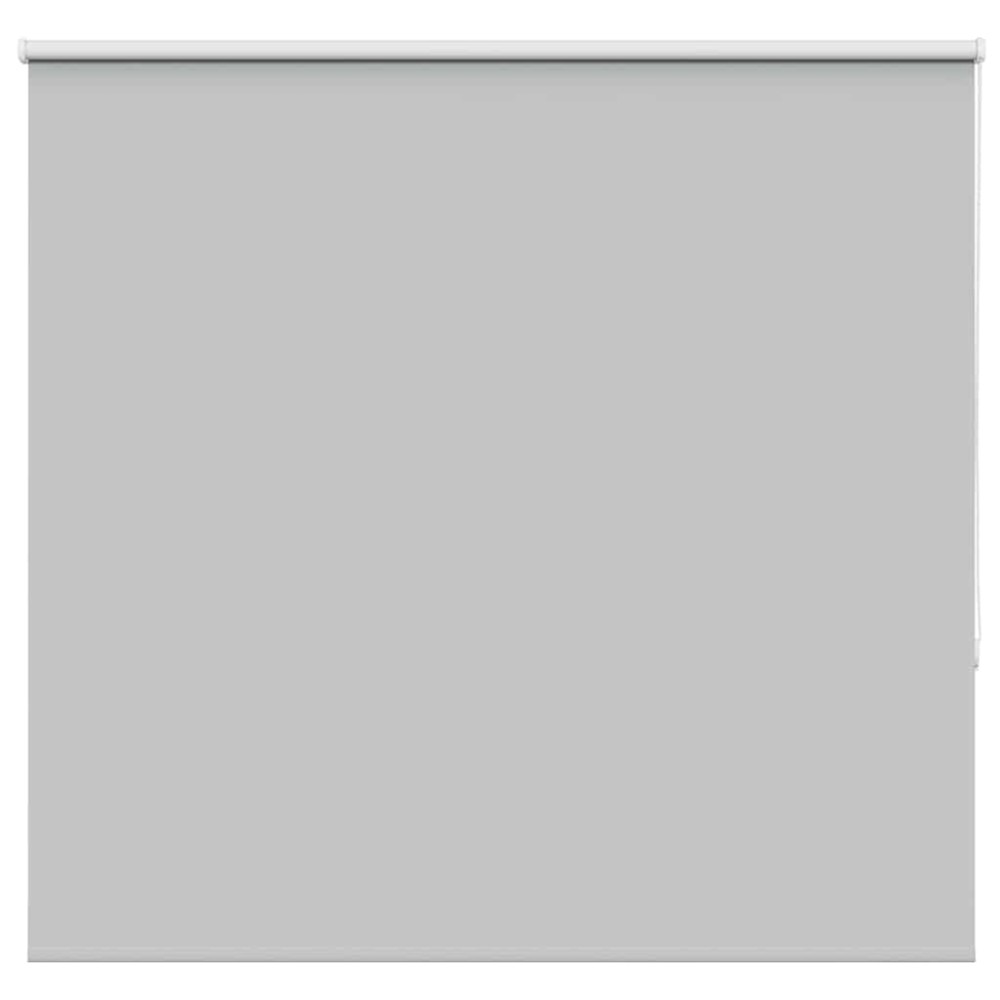 vidaXL Roller Blind Blackout ανοιχτό γκρι 145x130 cm Πλάτος υφάσματος