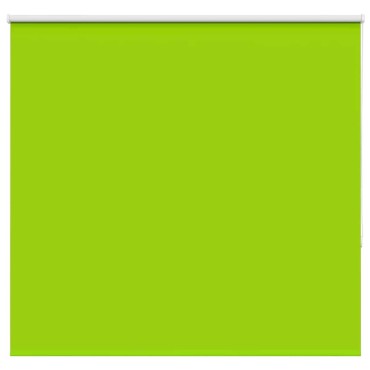 vidaXL Roller Blind Blackout φύλλα πράσινα 155x150 cm Πλάτος υφάσματος