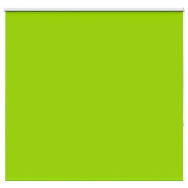 vidaXL Roller Blind Blackout φύλλα πράσινα 160x150 cm Πλάτος υφάσματος