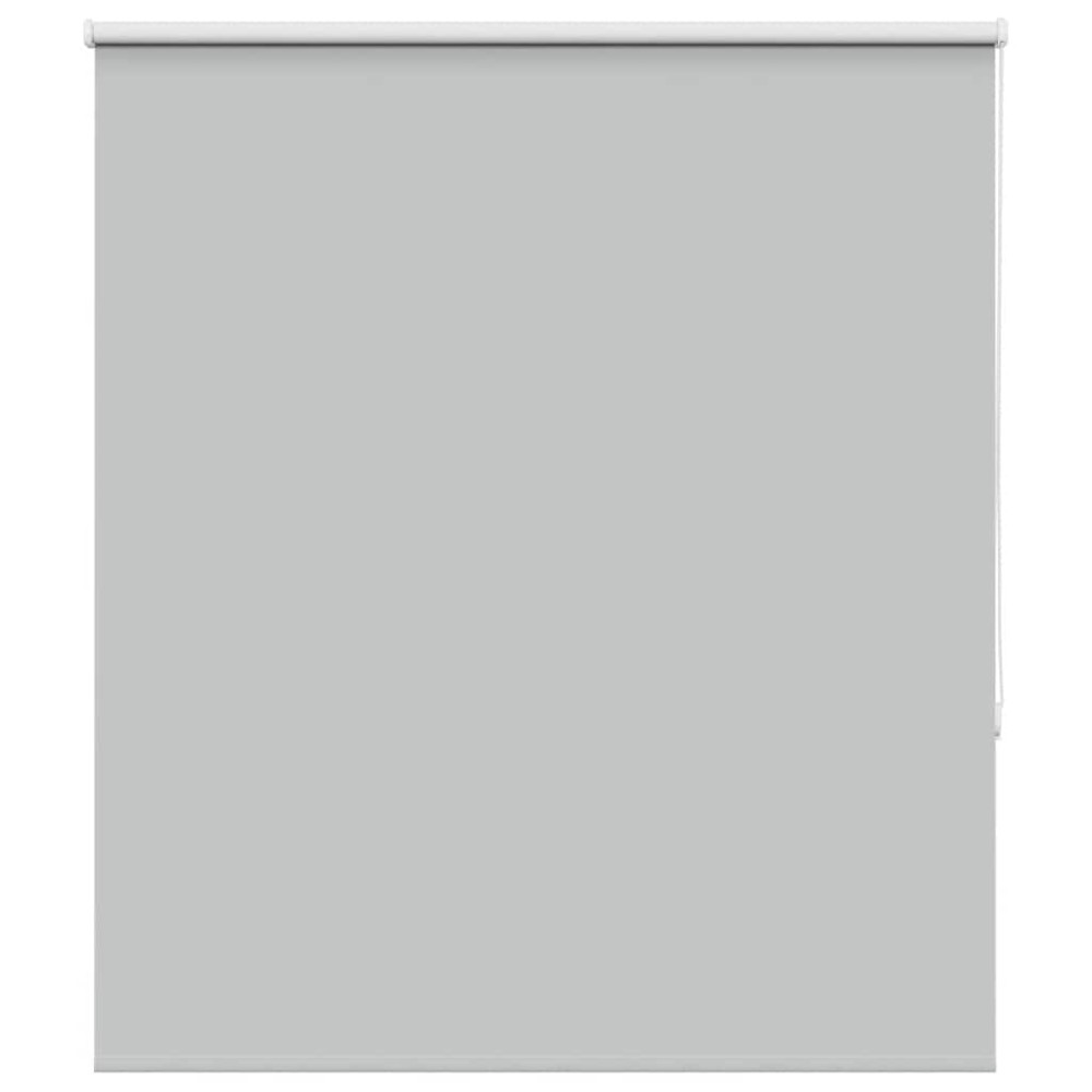 vidaXL Roller Blind Blackout ανοιχτό γκρι 130x130 cm Πλάτος υφάσματος