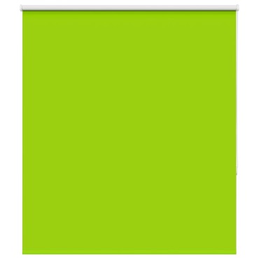 vidaXL Roller Blind Blackout φύλλα πράσινα 130x150 cm Πλάτος υφάσματος