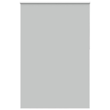 vidaXL Roller Blind Blackout ανοιχτό γκρι 150x210 cm Πλάτος υφάσματος