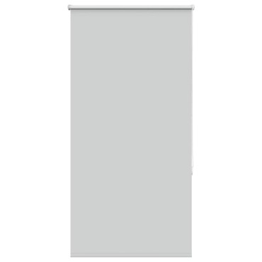 vidaXL Ρολέρ Μπλακάουτ ανοιχτό γκρι 90x130 cm Πλάτος υφάσματος 85,7 cm