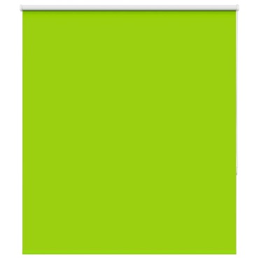 vidaXL Roller Blind Blackout φύλλα πράσινα 135x150 cm Πλάτος υφάσματος