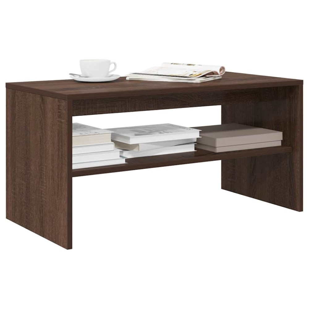 vidaXL Έπιπλο Τηλεόρασης Καφέ Δρυς 80x40x40cm Επεξεργασμένο Ξύλο