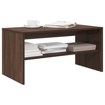 vidaXL Έπιπλο Τηλεόρασης Καφέ Δρυς 80x40x40cm Επεξεργασμένο Ξύλο