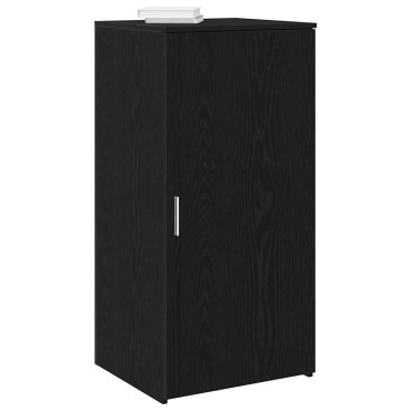 ντουλάπι αποθήκευσης vidaXL Μαύρο 50x45x103,5cm Κατασκευασμένο ξύλο