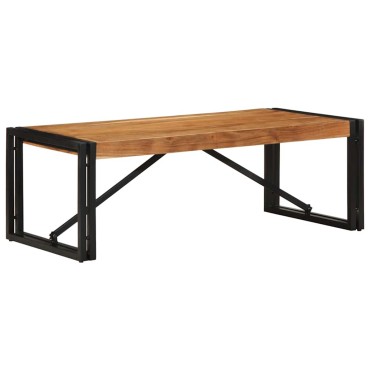 vidaXL Τραπεζάκι σαλονιού 100x50x35cm μασίφ ξύλο ακακίας 1 τεμ.