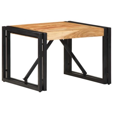 vidaXL Τραπεζάκι σαλονιού 50x50x35cm μασίφ ξύλο ακακίας 1 τεμ.