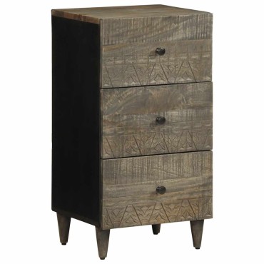 vidaXL Sideboard 40x33x75cm μασίφ ξύλο Mango 1 τεμ.
