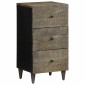 vidaXL Sideboard 40x33x75cm μασίφ ξύλο Mango 1 τεμ.