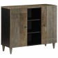 vidaXL Sideboard 90x33x75cm μασίφ ξύλο Mango 1 τεμ.