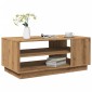 vidaXL Τραπεζάκι σαλονιού Artisan Oak 102x55x43cm Κατασκευασμένο ξύλο 1 τεμ.