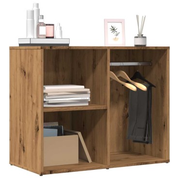 vidaXL Ντουλάπι ντύσιμο Artisan δρυς 80x40x65cm Κατασκευασμένο ξύλο 1 τεμ.