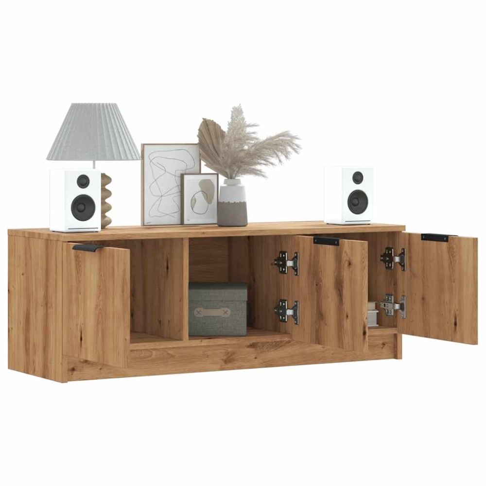 vidaXL Ντουλάπι τηλεόρασης Artisan Oak 102x35x36,5cm