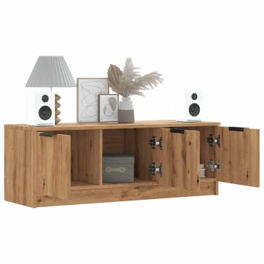 vidaXL Ντουλάπι τηλεόρασης Artisan Oak 102x35x36,5cm