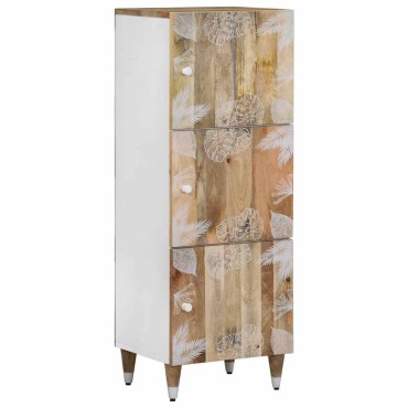 vidaXL Highboard 40x33,5x110cm μασίφ ξύλο Mango