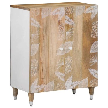 vidaXL Sideboard 60x33,5x75cm μασίφ ξύλο Mango