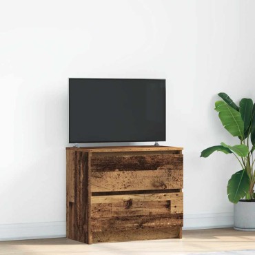 vidaXL Έπιπλο Τηλεόρασης Παλιό Ξύλο 60x35x54cm από Μοριοσανίδα