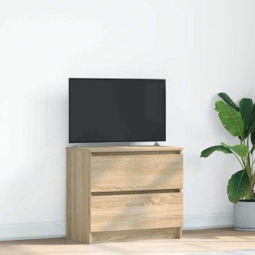 vidaXL Έπιπλο Τηλεόρασης Sonoma Δρυς 60x35x54cm Επεξ. Ξύλο