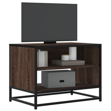 vidaXL Έπιπλο Τηλεόρασης Καφέ Δρυς 61x40x46cm Επεξεργασμένο Ξύλο