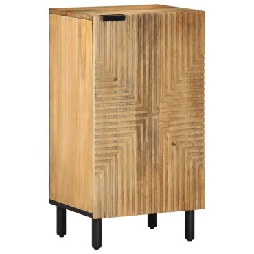 vidaXL Sideboard καφέ 40x33x75cm μασίφ ξύλο Mango
